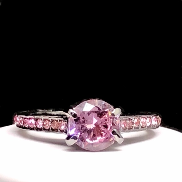 None Jewelry - Pink Sapphire Ring